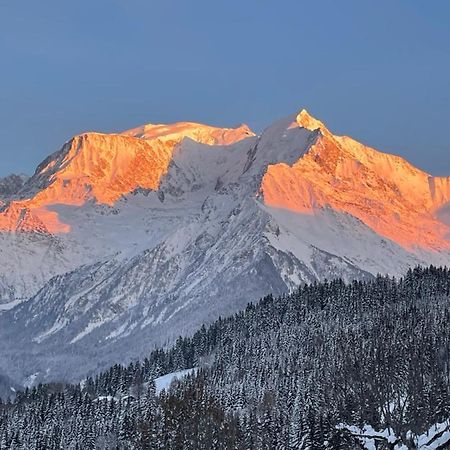 Vue Splendide Mont Blanc Leilighet Saint-Gervais-les-Bains Eksteriør bilde