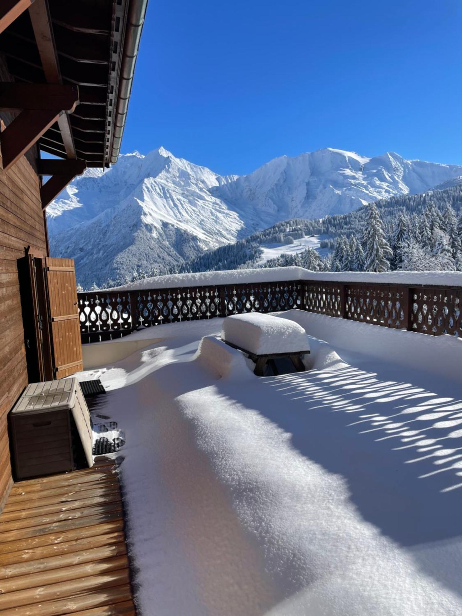 Vue Splendide Mont Blanc Leilighet Saint-Gervais-les-Bains Eksteriør bilde